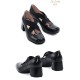Iris Corolla Releve Cross Strap Mary Jane Shoes II(Reservation/6 Colours/Full Payment Without Shipping)